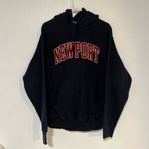 newport navy hoodie